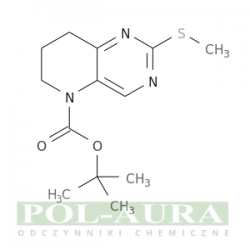 Pyrido[3,2-d]pyrimidine-5(6H)-carboxylic acid, 7,8-dihydro-2-(methylthio)-, 1,1-dimethylethyl ester/ min. 97% [1246471-43-1]