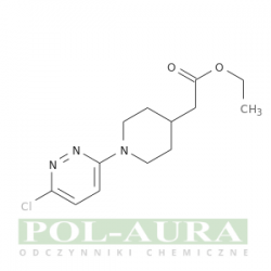 Kwas 4-piperydynooctowy, 1-(6-chloro-3-pirydazynylo)-, ester etylowy/ 97% [1246471-48-6]