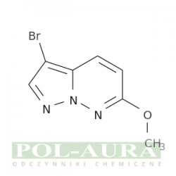 Pirazolo[1,5-b]pirydazyna, 3-bromo-6-metoksy-/ 97% [1246552-73-7]