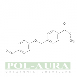 Kwas benzoesowy, 4-[(4-formylofenoksy)metylo]-, ester metylowy/ 97% [124663-30-5]