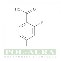 Kwas benzoesowy, 2-fluoro-4-jodo-/ 98% [124700-40-9]