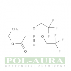 Kwas octowy, 2-[bis(2,2,2-trifluoroetoksy)fosfinylo]-, ester etylowy/ 98% [124755-24-4]