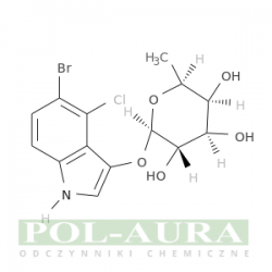 ß-L-Galactopyranoside, 5-bromo-4-chloro-1H-indol-3-yl 6-deoxy-/ 98% [125328-84-9]