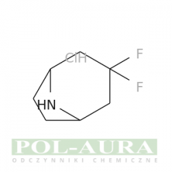 8-azabicyklo[3.2.1]oktan, 3,3-difluoro-, chlorowodorek (1:1)/ 97% [1254104-06-7]
