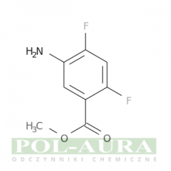 Kwas benzoesowy, 5-amino-2,4-difluoro-, ester metylowy/ 98% [125568-73-2]