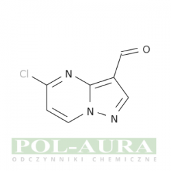 Pirazolo[1,5-a]pirymidyno-3-karboksyaldehyd, 5-chloro-/ 98% [1256162-94-3]