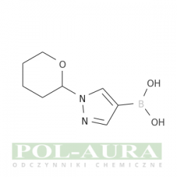 Boronic acid, B-[1-(tetrahydro-2H-pyran-2-yl)-1H-pyrazol-4-yl]-/ 96% [1256345-68-2]