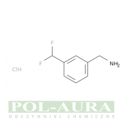 Benzenometanoamina, 3-(difluorometylo)-, chlorowodorek (1:1)/ 97% [1256353-07-7]