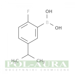 Kwas boronowy, b-[2-fluoro-5-(1-metyloetylo)fenylo]-/ 96% [1256354-92-3]