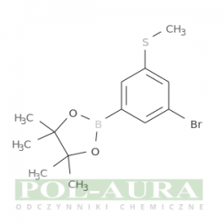 1,3,2-Dioxaborolane, 2-[3-bromo-5-(methylthio)phenyl]-4,4,5,5-tetramethyl-/ min. 95% [1256359-20-2]
