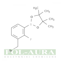 1,3,2-dioksaborolan, 2-[3-(bromometylo)-2-fluorofenylo]-4,4,5,5-tetrametylo-/ 98% [1256360-37-8]