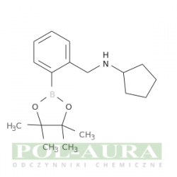 Benzenometanamina, n-cyklopentylo-2-(4,4,5,5-tetrametylo-1,3,2-dioksaborolan-2-ylo)-/ 98% [1256360-57-2]