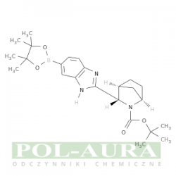 Kwas 2-azabicyklo[2.2.1]heptan-2-karboksylowy, 3-[6-(4,4,5,5-tetrametylo-1,3,2-dioksaborolan-2-ilo)-1h-benzimidazol-2- yl]-, ester 1,1-dimetyloetylowy