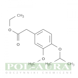 Kwas benzenooctowy, 3-metoksy-4-(1-metyloetoksy)-, ester etylowy/ 98% [1256581-66-4]