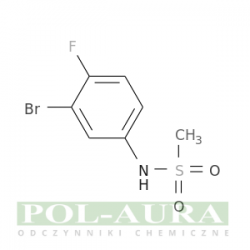 Metanosulfonamid, n-(3-bromo-4-fluorofenylo)-/ 97% [1256633-26-7]