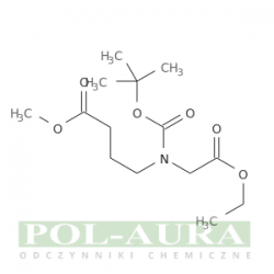 Kwas butanowy, 4-[[(1,1-dimetyloetoksy)karbonylo](2-etoksy-2-oksoetylo)amino]-, ester metylowy/ 95% [1256633-34-7]