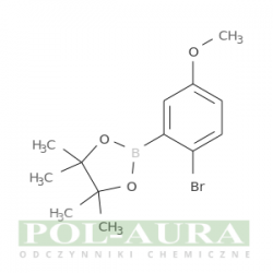 1,3,2-Dioxaborolane, 2-(2-bromo-5-methoxyphenyl)-4,4,5,5-tetramethyl-/ min. 95% [1256781-58-4]