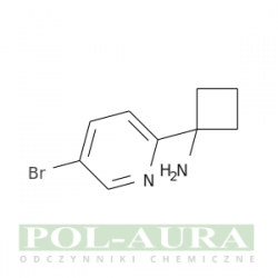 Cyklobutanamina, 1-(5-bromo-2-pirydynylo)-/ 95% [1256793-73-3]