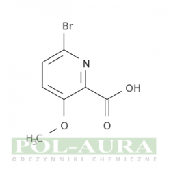 Kwas 2-pirydynokarboksylowy, 6-bromo-3-metoksy-/ 98% [1256810-26-0]