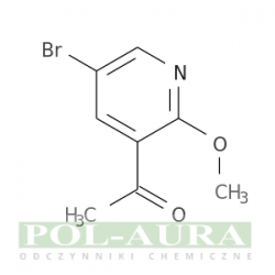 Etanon, 1-(5-bromo-2-metoksy-3-pirydynylo)-/ 98% [1256811-02-5]