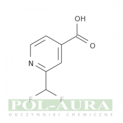 Kwas 4-pirydynokarboksylowy, 2-(difluorometylo)-/ 98% [1256818-14-0]