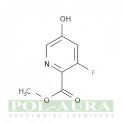 Kwas 2-pirydynokarboksylowy, 3-fluoro-5-hydroksy-, ester metylowy/ 97% [1256836-96-0]