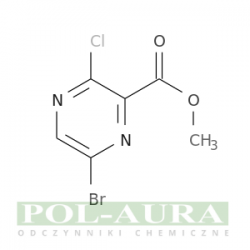 Kwas 2-pirazynokarboksylowy, 6-bromo-3-chloro-, ester metylowy/ 97% [1256921-67-1]