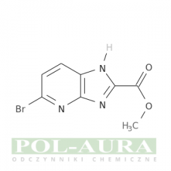 Kwas 3h-imidazo[4,5-b]pirydyno-2-karboksylowy, 5-bromo-, ester metylowy/ 97% [1257852-22-4]