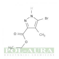 Kwas 1h-pirazolo-3-karboksylowy, 5-bromo-4-metylo-, ester etylowy/ 98% [1257861-04-3]