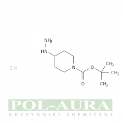 Kwas 1-piperydynokarboksylowy, 4-hydrazynylo-, 1,1-dimetyloetylowy ester, chlorowodorek (1:1)/ 98% [1258001-18-1]