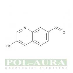 7-chinolinokarboksyaldehyd, 3-bromo-/ 97% [1259224-17-3]
