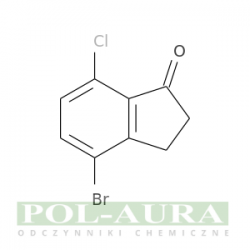 1h-inden-1-on, 4-bromo-7-chloro-2,3-dihydro-/ 98% [1260013-03-3]