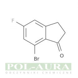 1h-inden-1-on, 7-bromo-5-fluoro-2,3-dihydro-/ 98% [1260016-95-2]