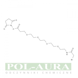 Kwas 4,7,10,13-tetraoksa-16-azaoktadekanowy, 18-bromo-17-okso-, ester 2,5-diokso-1-pirolidynylowy/ 95% [1260139-70-5]