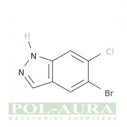 1h-indazol, 5-bromo-6-chloro-/ 98% [1260382-77-1]