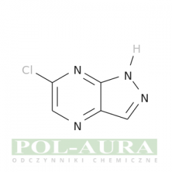 1h-pirazolo[3,4-b]pirazyna, 6-chloro-/ 97% [1260664-81-0]