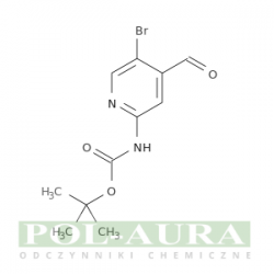 Kwas karbaminowy, n-(5-bromo-4-formylo-2-pirydynylo)-, ester 1,1-dimetyloetylowy/ 95% [1260667-46-6]