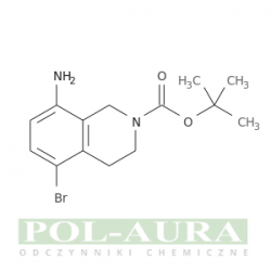 Kwas 2(1h)-izochinolinokarboksylowy, 8-amino-5-bromo-3,4-dihydro-, ester 1,1-dimetyloetylowy/ 95% [1260763-55-0]