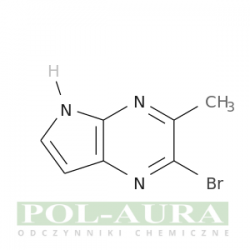 5h-pirolo[2,3-b]pirazyna, 2-bromo-3-metylo-/ 95% [1260812-97-2]