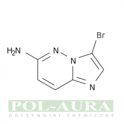 Imidazo[1,2-b]pirydazyno-6-amina, 3-bromo-/ 95% [1260850-70-1]