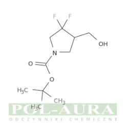 1-Pyrrolidinecarboxylic acid, 3,3-difluoro-4-(hydroxymethyl)-, 1,1-dimethylethyl ester/ min. 95% [1260852-42-3]