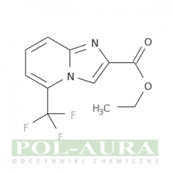 Kwas imidazo[1,2-a]pirydyno-2-karboksylowy, 5-(trifluorometylo)-, ester etylowy/ 97% [1260885-46-8]