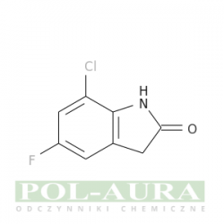 2h-indol-2-on, 7-chloro-5-fluoro-1,3-dihydro-/ 97% [1260892-91-8]