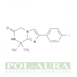 Imidazo[1,2-a]pirazyn-6(5h)-on, 2-(4-fluorofenylo)-7,8-dihydro-8,8-dimetylo-/ 95% [1261118-04-0]
