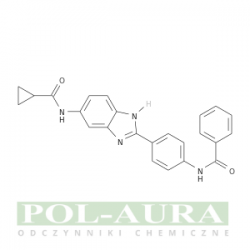 Benzamid, n-[4-[6-[(cyklopropylokarbonylo)amino]-1h-benzimidazol-2-ilo]fenylo]-/ 95% [1261268-99-8]