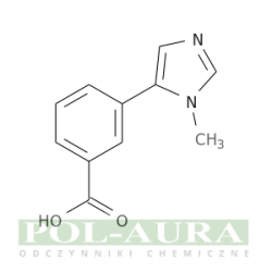 Kwas benzoesowy, 3-(1-metylo-1h-imidazol-5-ilo)-/ 97% [1261269-06-0]