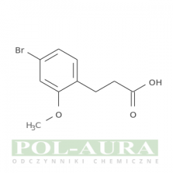 Kwas benzenopropanowy, 4-bromo-2-metoksy-/ 98% [1261675-06-2]