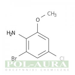 Benzenamina, 2-bromo-4-chloro-6-metoksy-/ 98% [1261895-84-4]