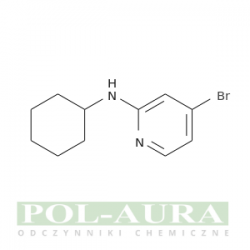2-pirydynamina, 4-bromo-n-cykloheksylo-/ 95% [1262293-75-3]