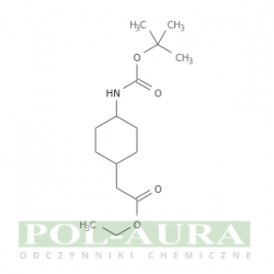 Kwas cykloheksanooctowy, 4-[[(1,1-dimetyloetoksy)karbonylo]amino]-, ester etylowy/ 97% [1262411-00-6]